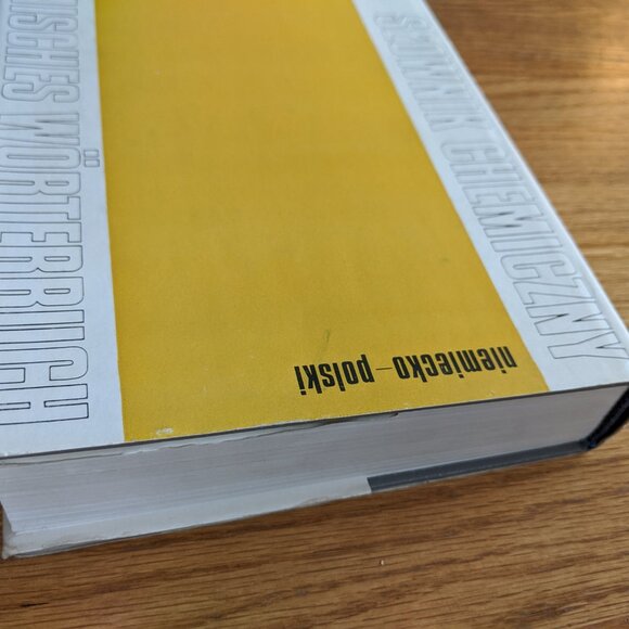 Vintage Polish-German Chemical Dictionary - Picture 3 of 6
